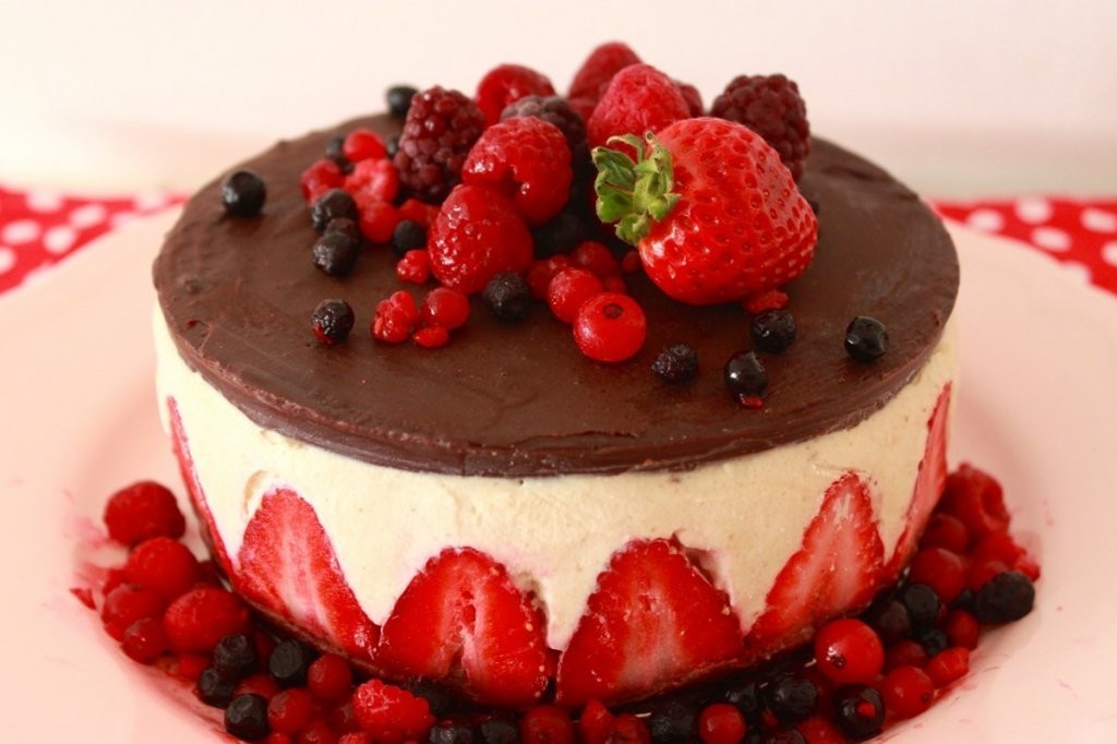 Cheesecake façon fraisier