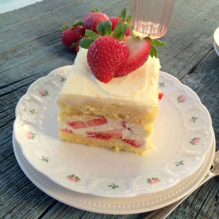 Gâteau Tiramisu aux fraises4