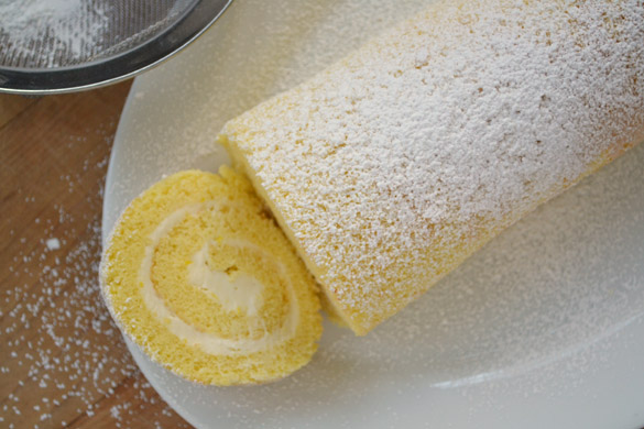 Gâteau roulé mascarpone citron7