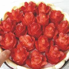 Bavarois aux fraises façon charlotte14