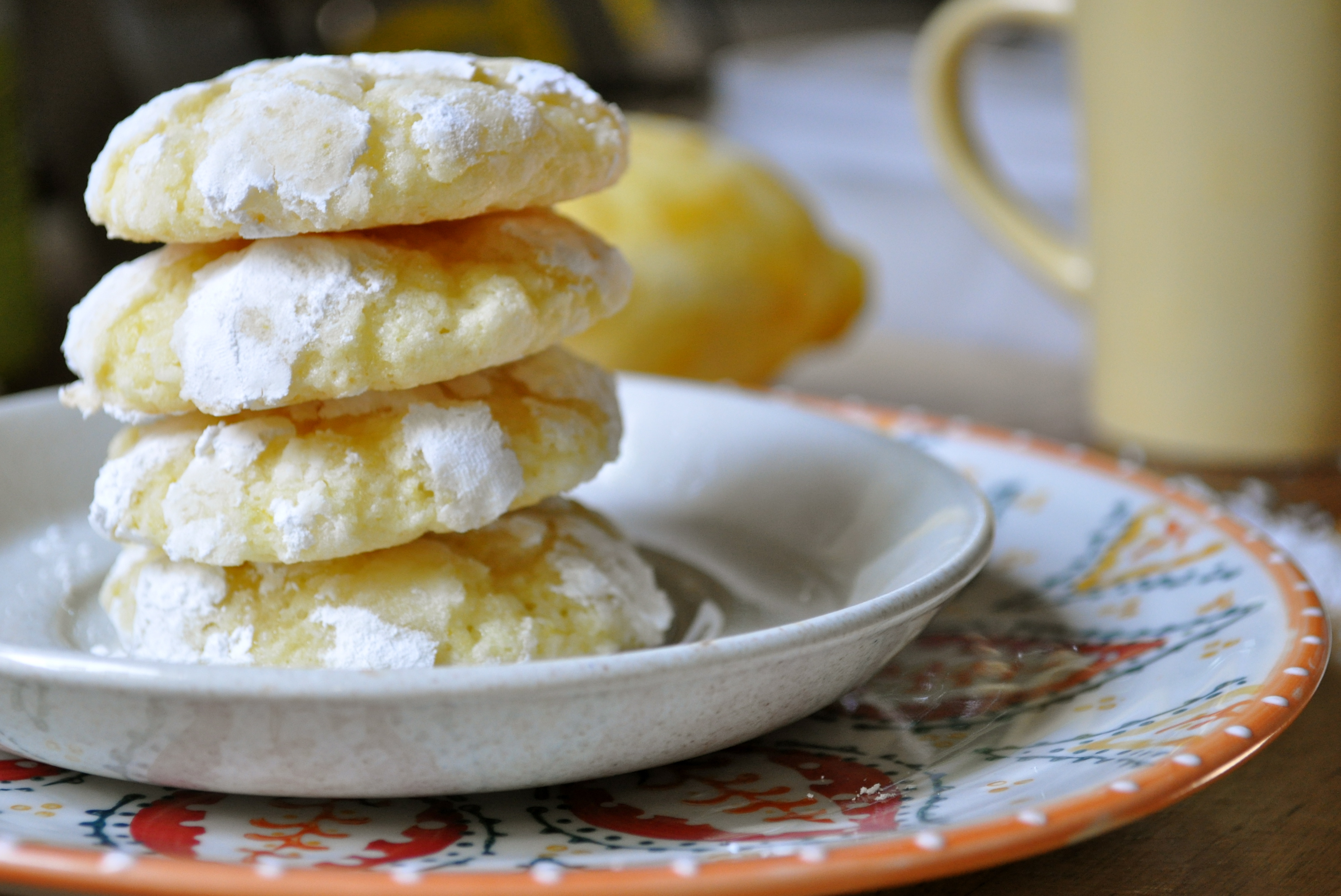 Biscuits Craquelés Au Citron Gâteaux And Délices 