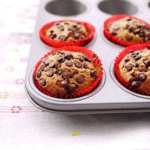 Muffins aux pépites de chocolat4