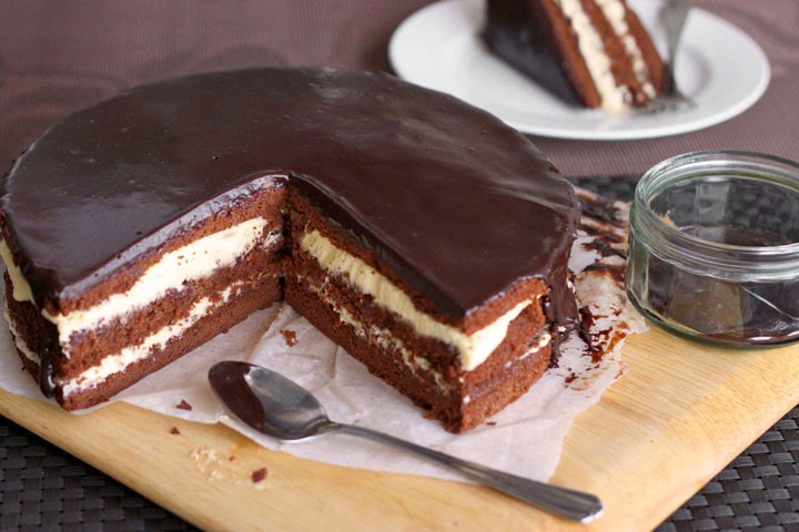 Gâteau trois chocolats1