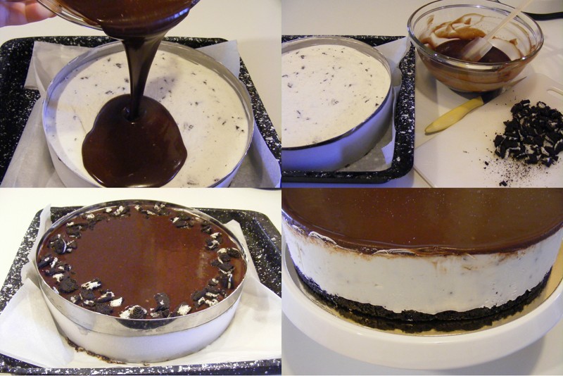Cheesecake OREO sans cuisson et sans gélatine3