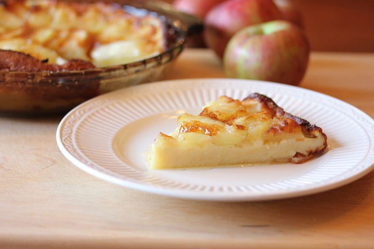 Clafoutis aux pommes ou flognarde – Gâteaux &amp; Délices